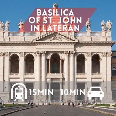 Апартаменти -15Min Dal Colosseo- Aria Condizionata & Netflix Gratis Рим Екстер'єр фото